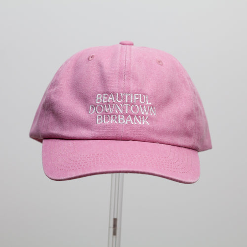 Dad Cap – Light Pink / White Embroidery
