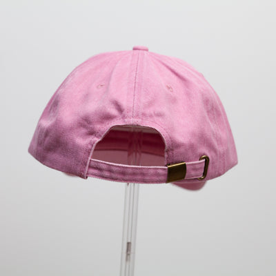 Dad Cap – Hot Pink / White Embroidery