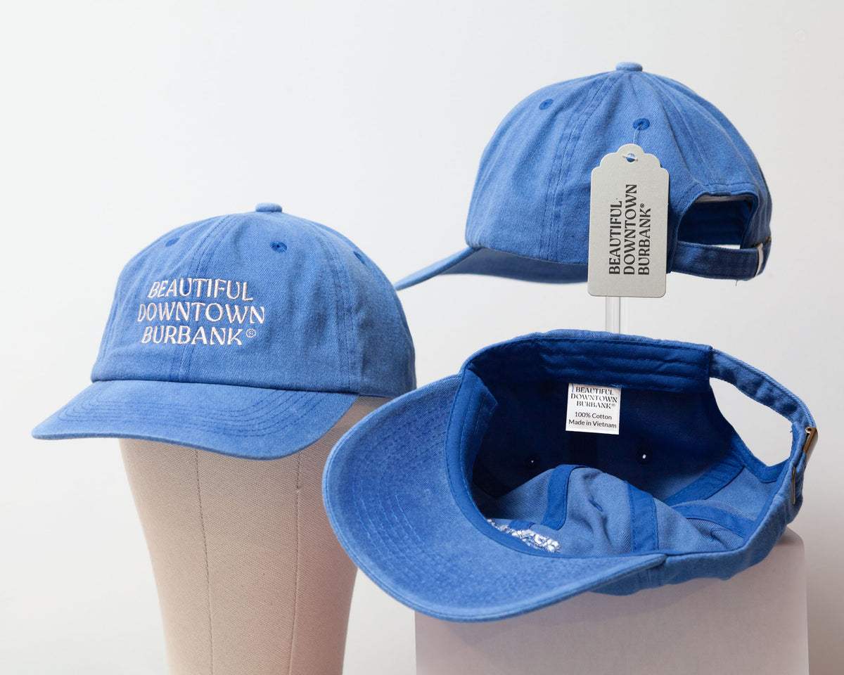 Wearing the Beautiful Downtown Burbank® cap