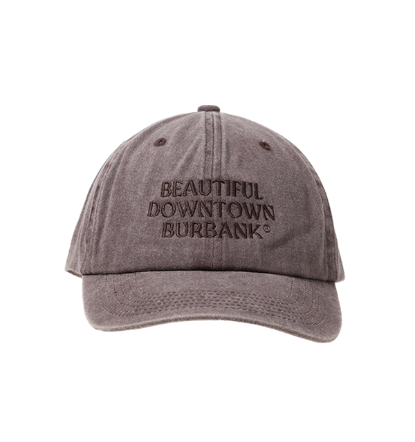 Dad Cap – Brown / Brown Embroidery