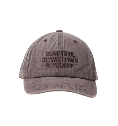 Dad Cap – Brown / Brown Embroidery