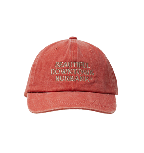 Dad Cap – Persimmon / Beige Embroidery