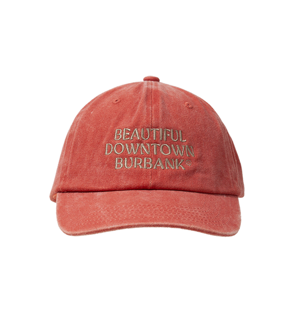 Dad Cap – Persimmon / Beige Embroidery