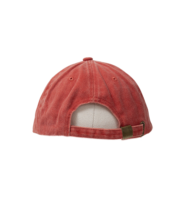 Dad Cap – Persimmon / Beige Embroidery