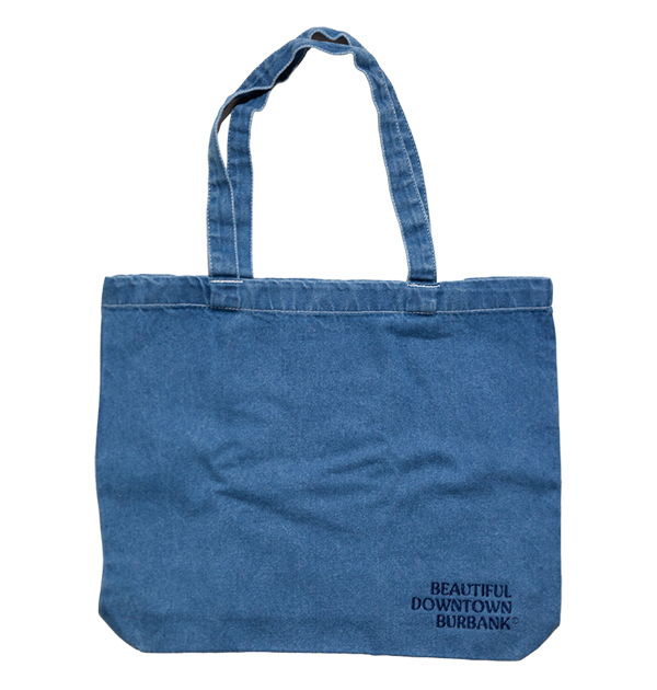 Beautiful Downtown Burbank® Washed Denim Tote
