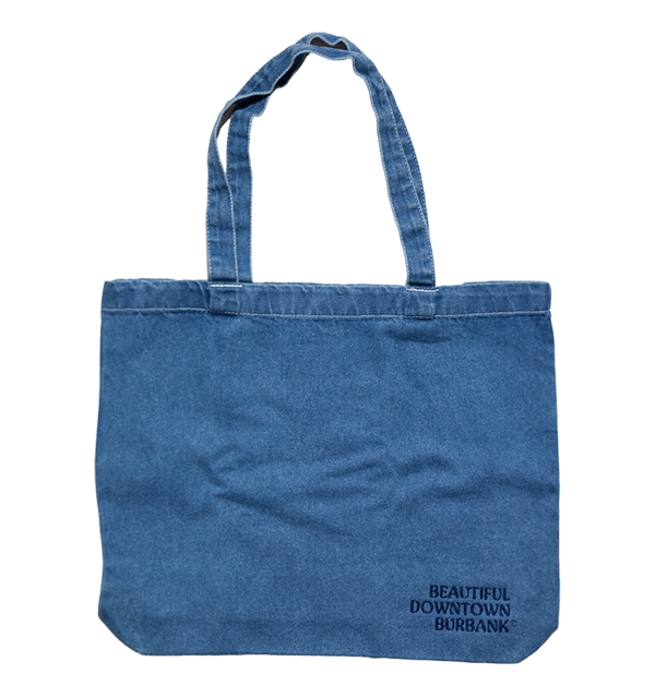 Beautiful Downtown Burbank® Washed Denim Tote